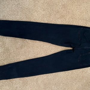 Hudson hi waist black denim